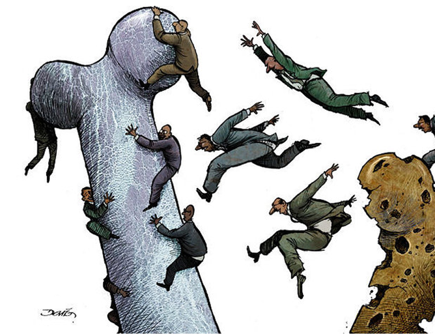 Caricatura — Un nuevo orden mundial
